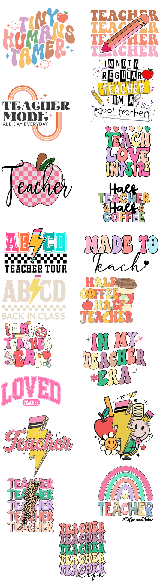 Teacher Design Pack 1